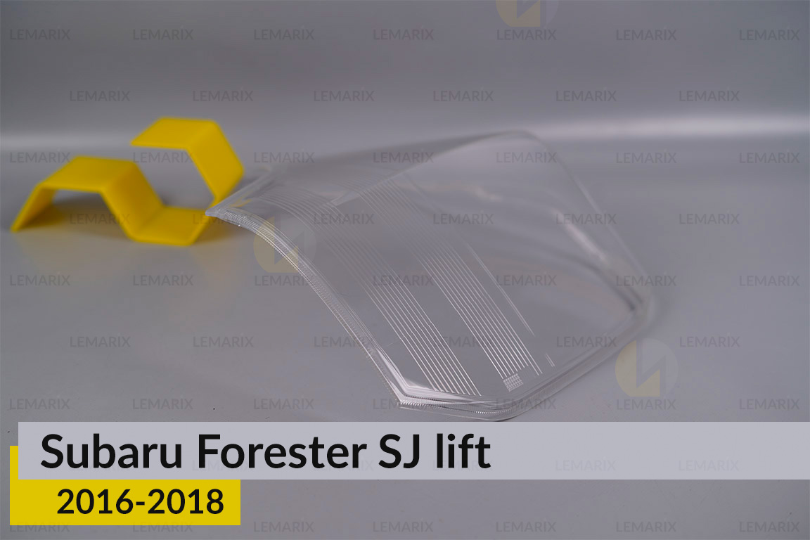 Скло заднього ліхтаря Subaru Forester SJ (2016-2018) рест ліве