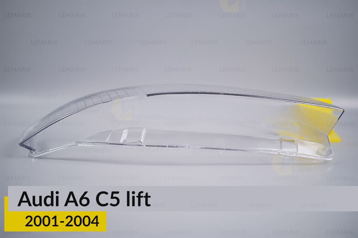 Скло фари Audi A6 C5 (2001-2004) рест праве