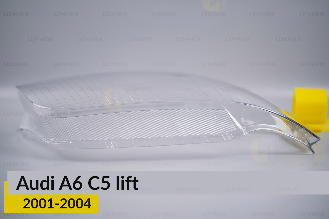 Скло фари Audi A6 C5 (2001-2004) рест праве