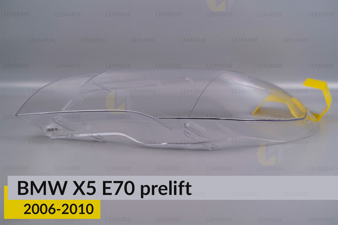 Скло фари BMW X5 E70 (2006-2010) дорест ліве