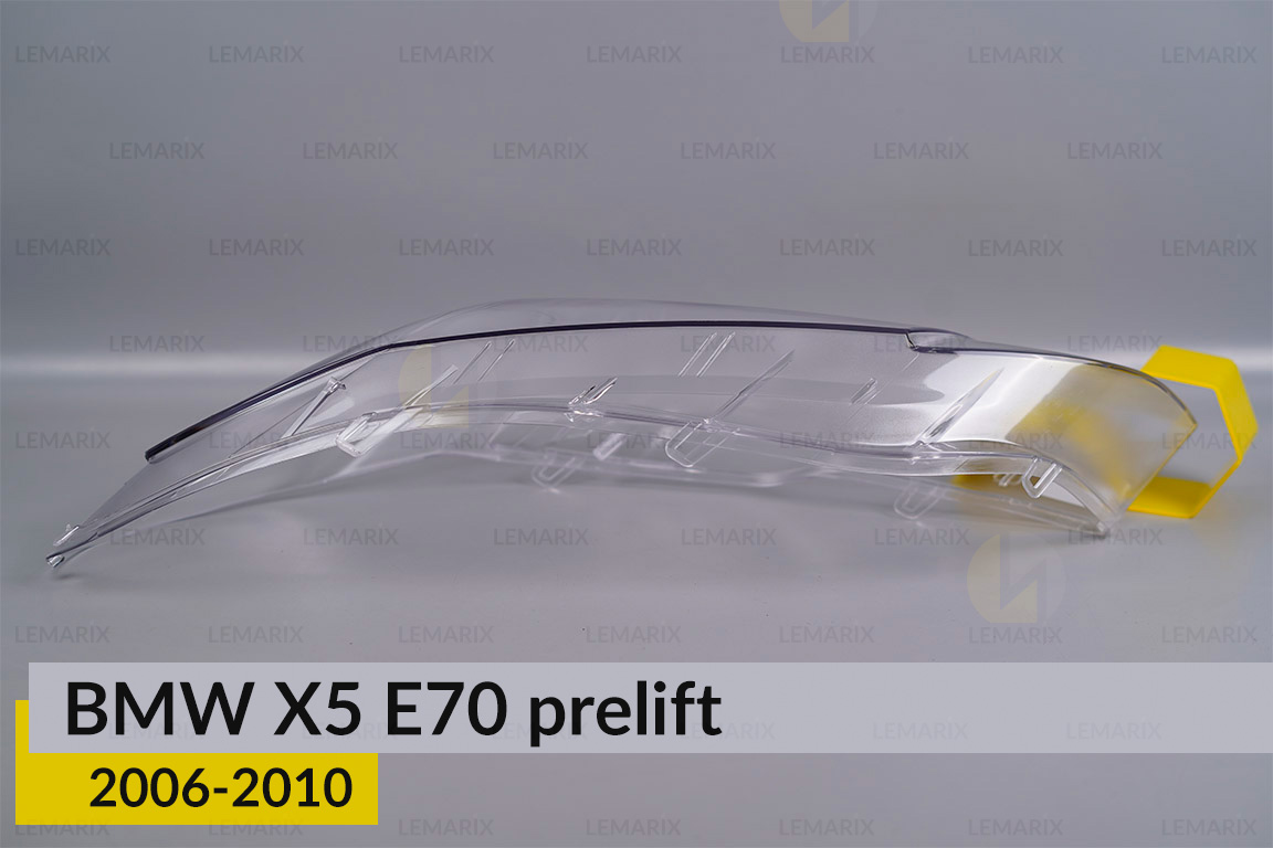 Скло фари BMW X5 E70 (2006-2010) дорест ліве