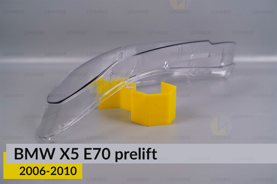 Скло фари BMW X5 E70 (2006-2010) дорест ліве