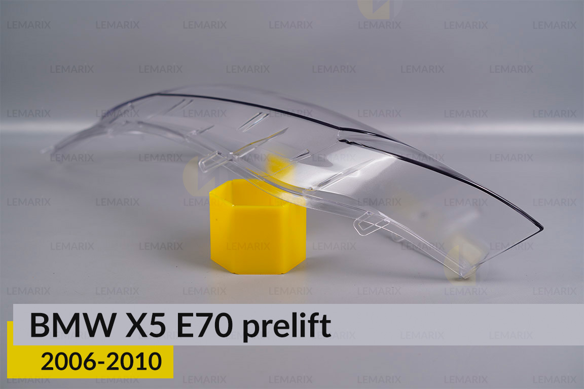 Скло фари BMW X5 E70 (2006-2010) дорест ліве