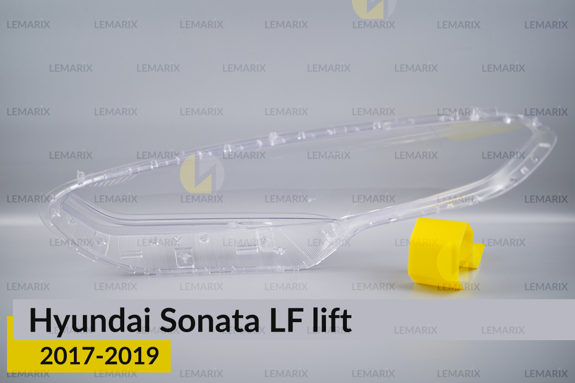 Скло фари Hyundai Sonata LF (2017-2019) рест праве