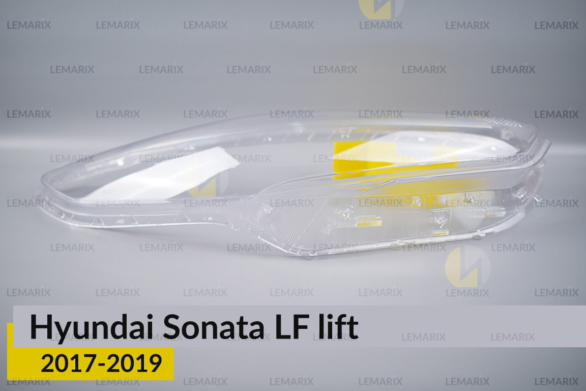 Скло фари Hyundai Sonata LF (2017-2019) рест праве