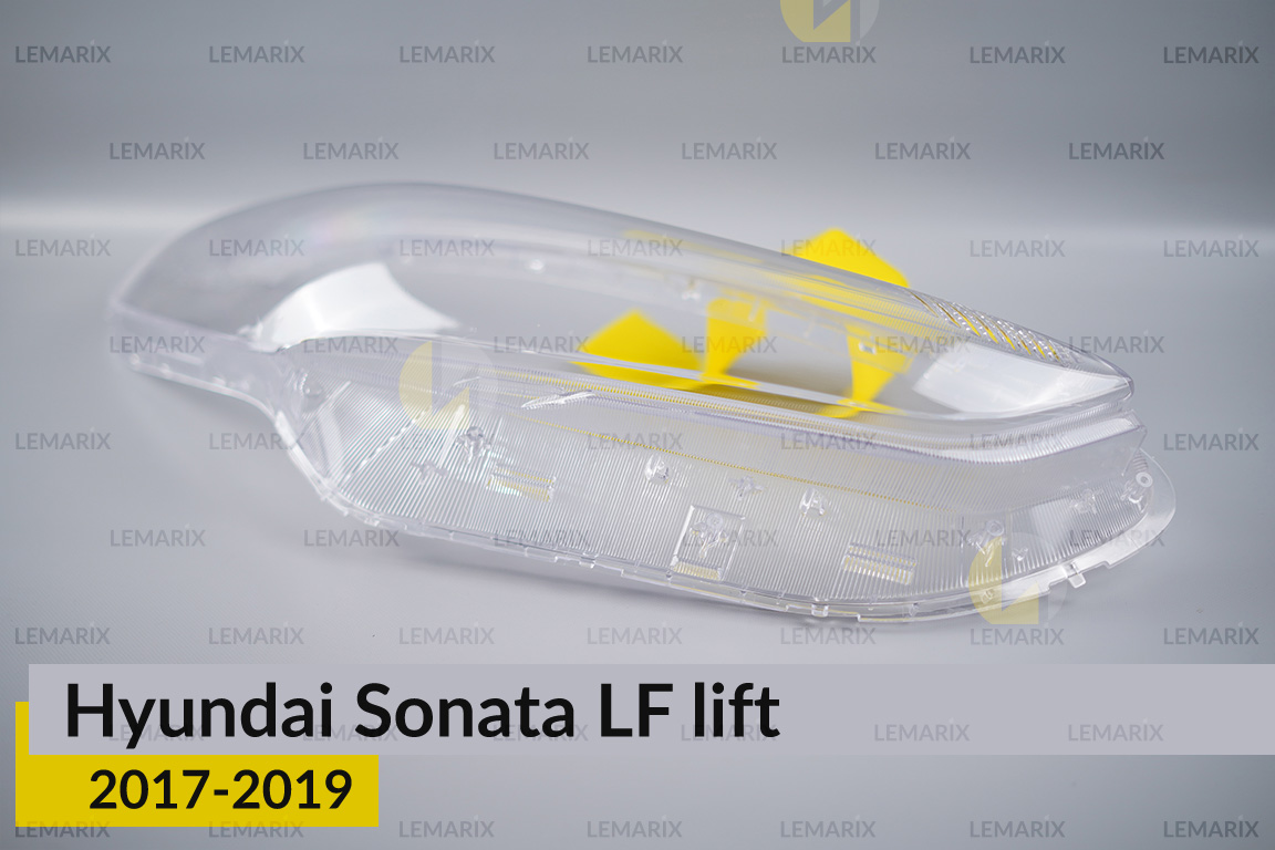 Скло фари Hyundai Sonata LF (2017-2019) рест праве