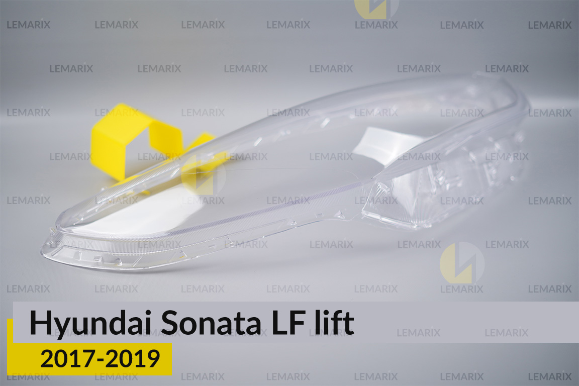 Скло фари Hyundai Sonata LF (2017-2019) рест праве