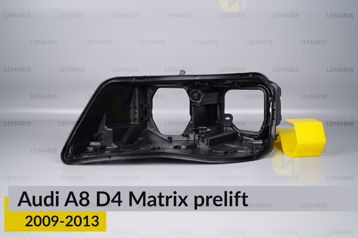 Корпус фари Audi A8 D4 Matrix (2009-2013) дорест лівий