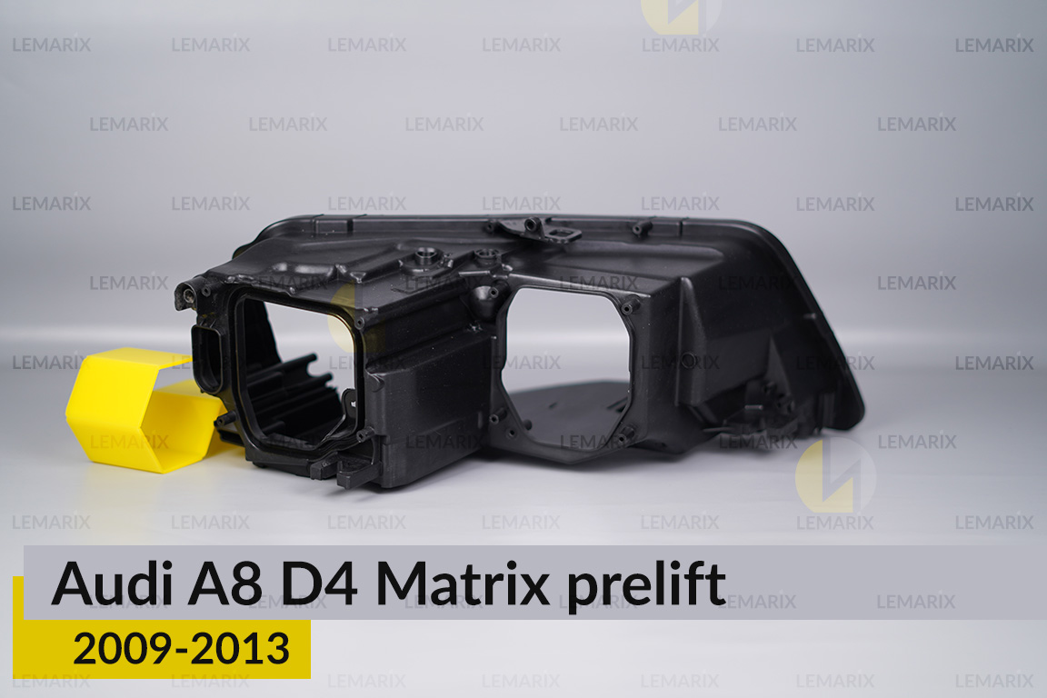 Корпус фари Audi A8 D4 Matrix (2009-2013) дорест лівий