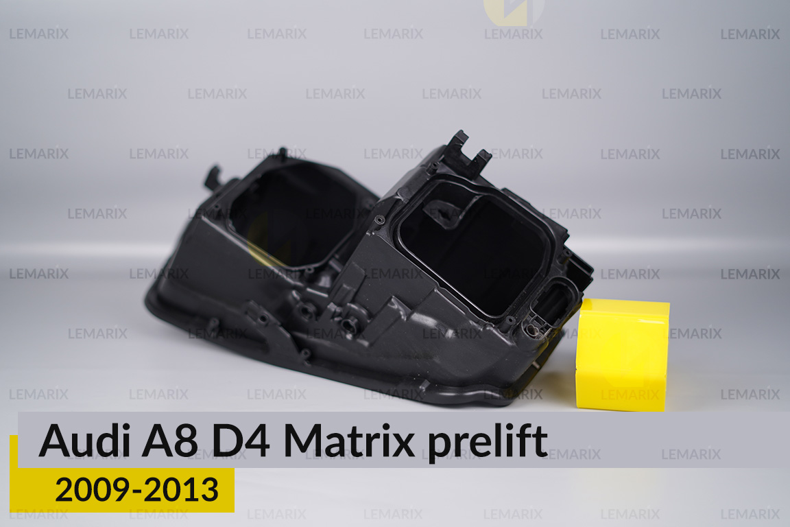 Корпус фари Audi A8 D4 Matrix (2009-2013) дорест лівий
