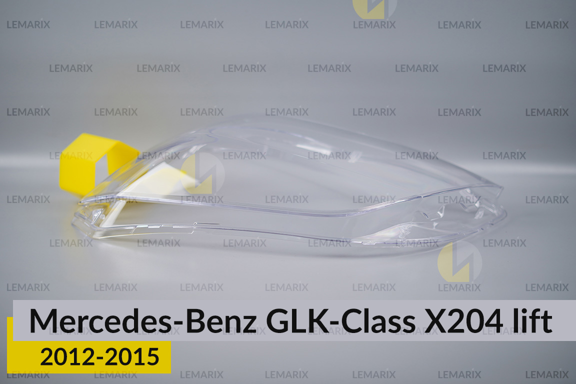 Скло фари Mercedes-Benz GLK-Class X204 (2012-2015) рест ліве