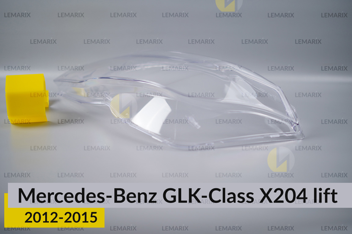 Скло фари Mercedes-Benz GLK-Class X204 (2012-2015) рест ліве