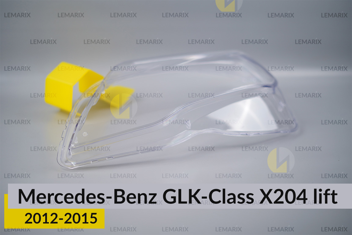 Скло фари Mercedes-Benz GLK-Class X204 (2012-2015) рест ліве