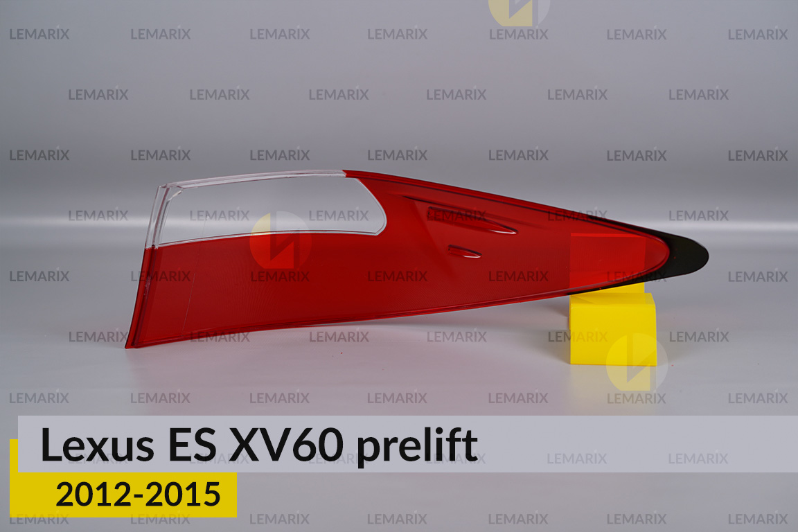 Скло заднього ліхтаря зовнішнє в крилі Lexus ES XV60 (2012-2015) дорест ліве