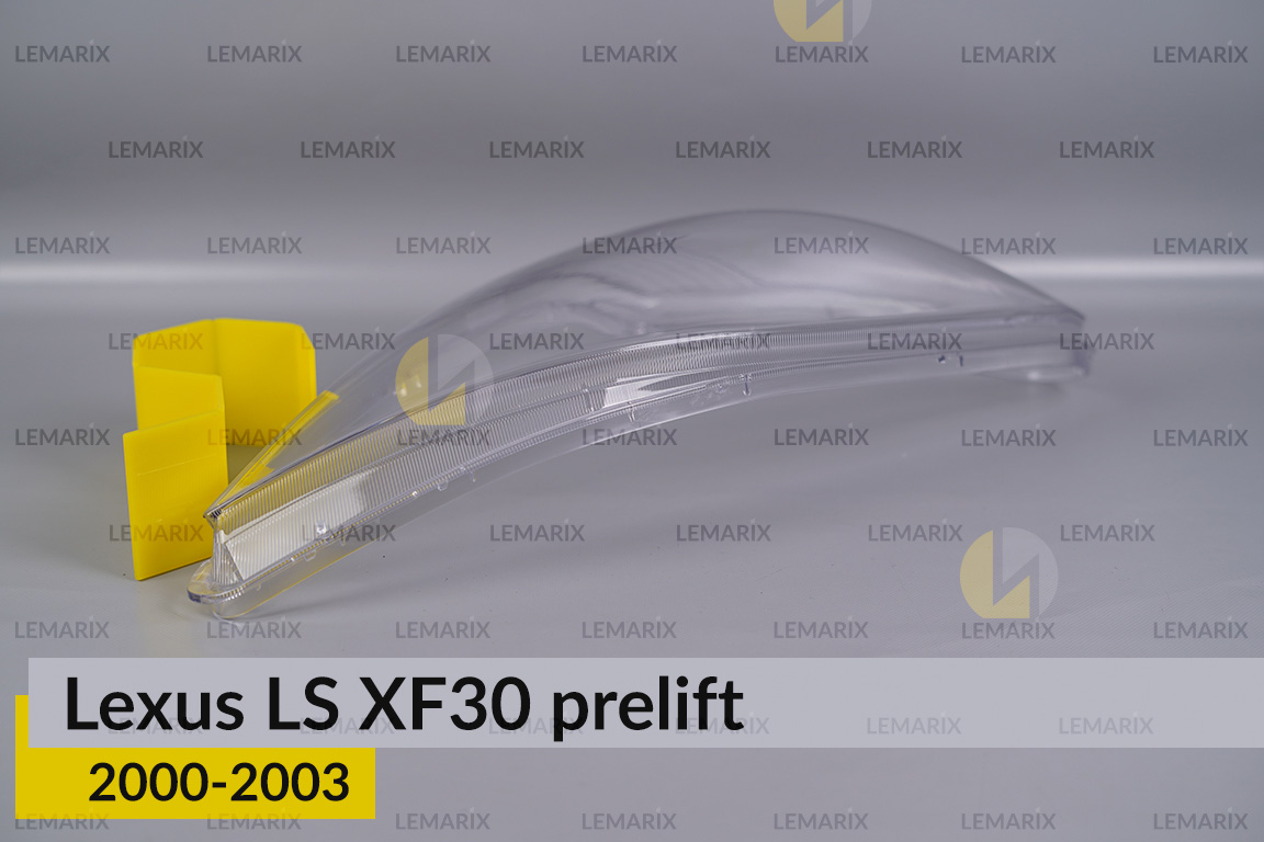 Скло фари Lexus LS XF30 (2000-2003) дорест праве