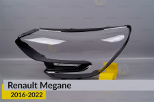 Стекло фары Renault Megane (2016-2026) левое