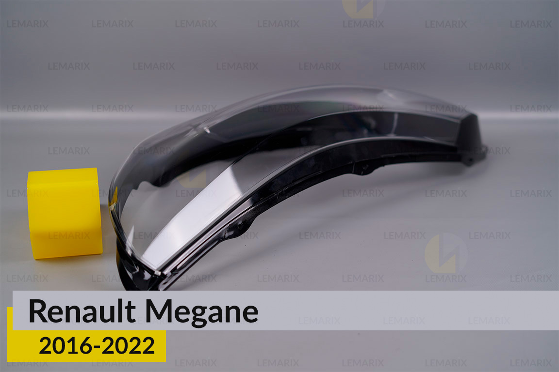 Скло фари Renault Megane (2016-2026) ліве