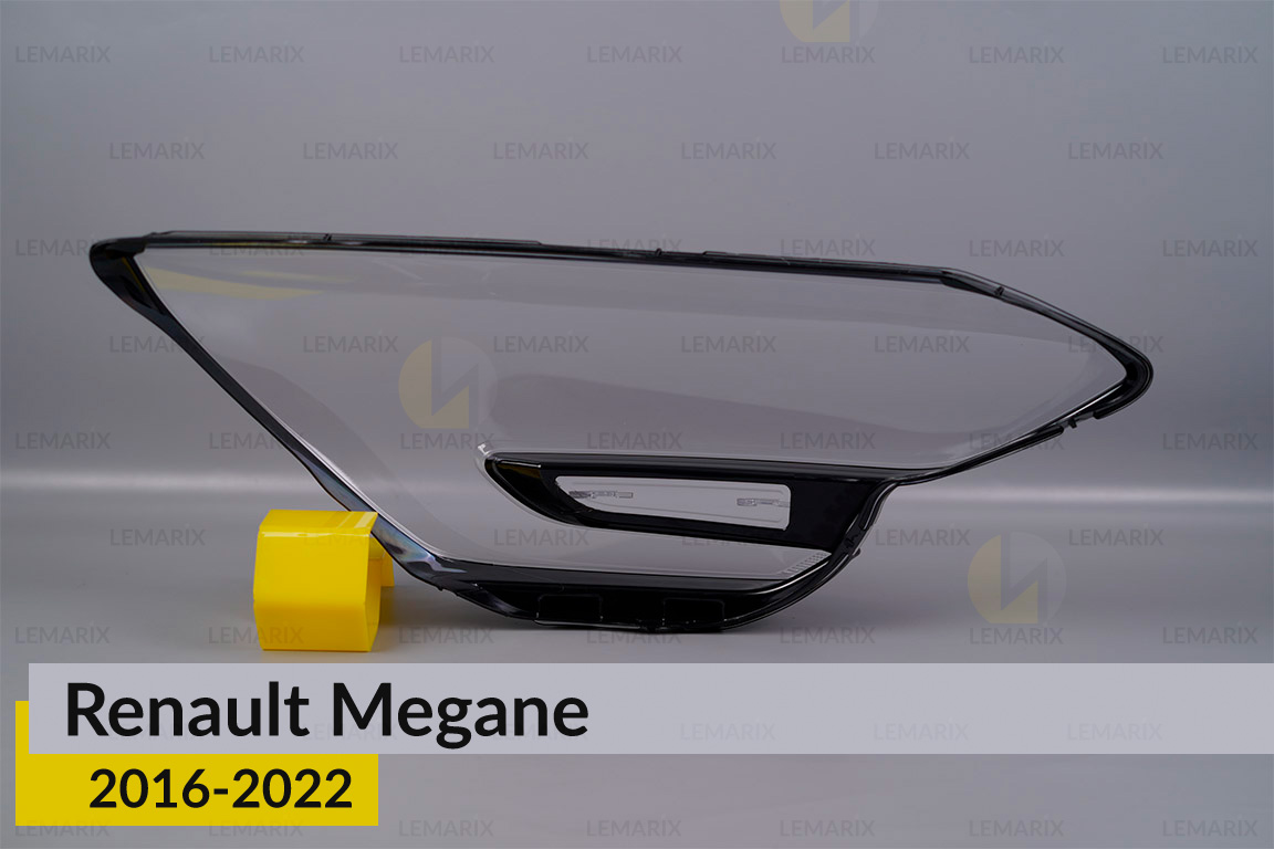 Скло фари Renault Megane (2016-2026) ліве