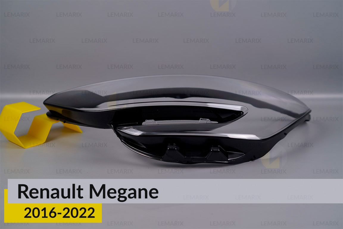 Скло фари Renault Megane (2016-2026) ліве