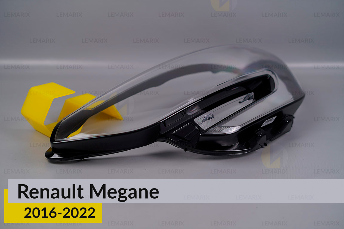 Скло фари Renault Megane (2016-2026) ліве