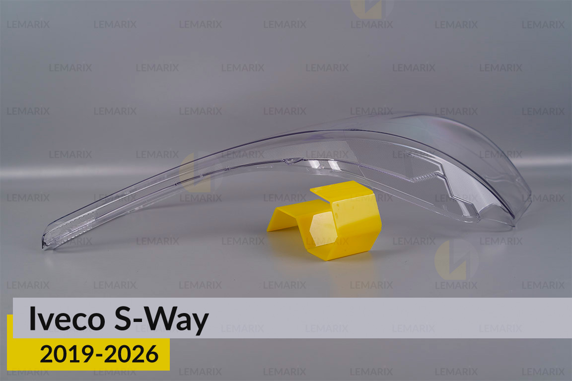 Скло фари Iveco S-Way (2019-2026) ліве