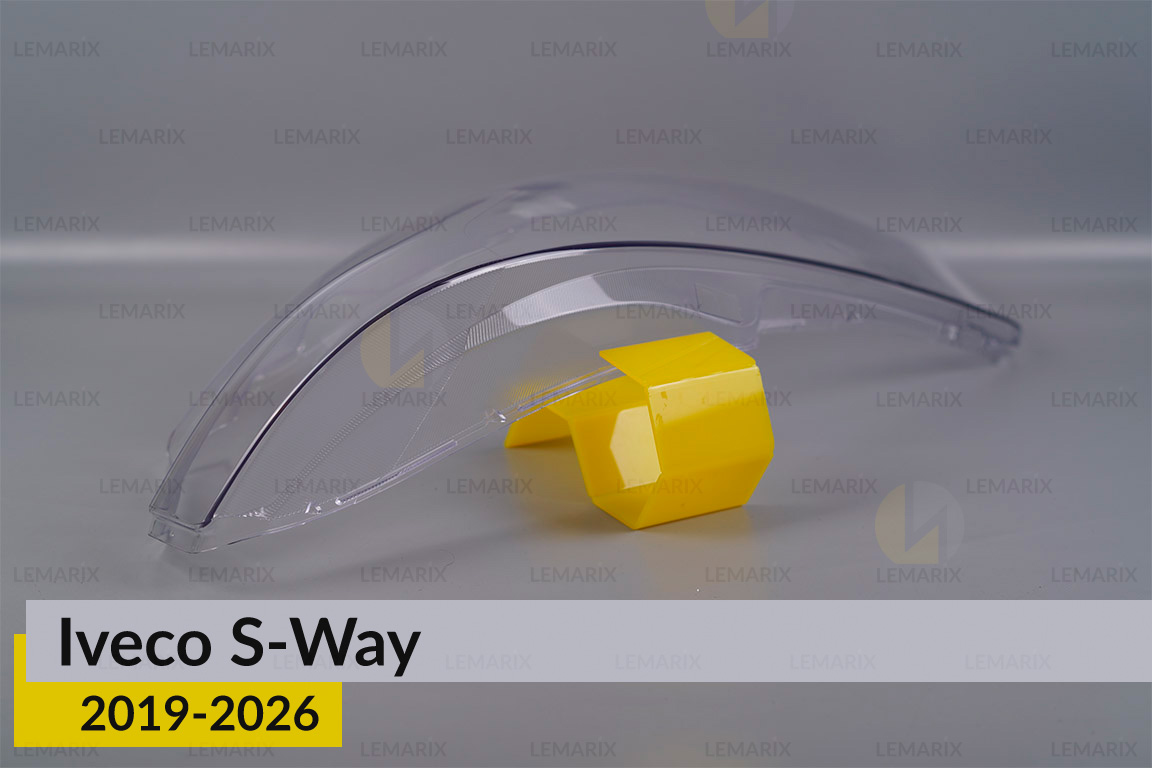Скло фари Iveco S-Way (2019-2026) ліве