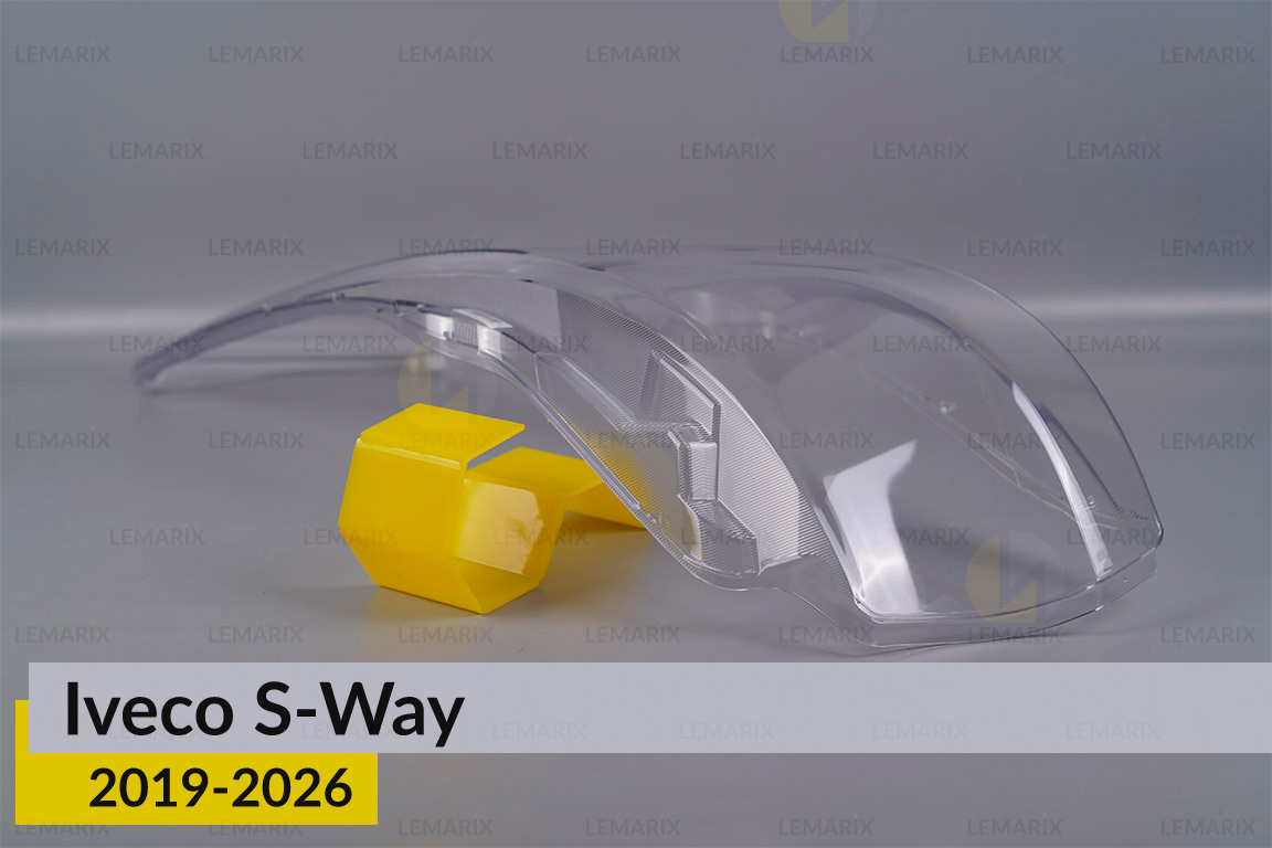 Скло фари Iveco S-Way (2019-2026) ліве