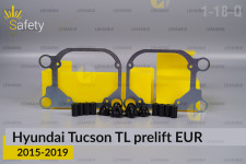 Перехідна рамка для Hyundai Tucson TL EUR (2015-2019) дорест