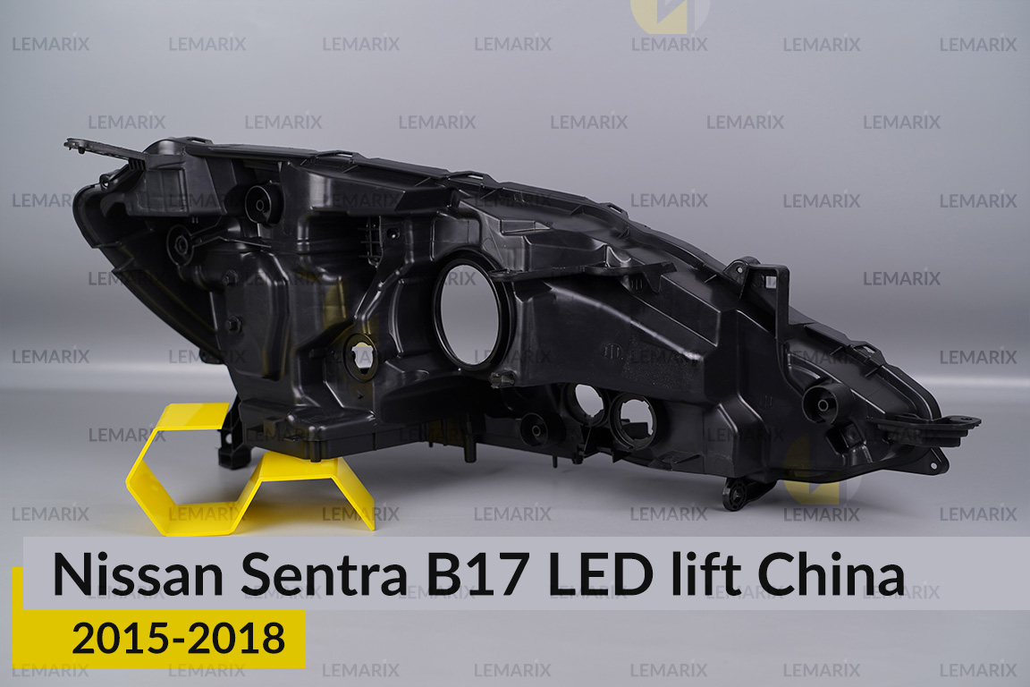 Корпус фари Nissan Sentra B17 LED China (2015-2018) рест лівий