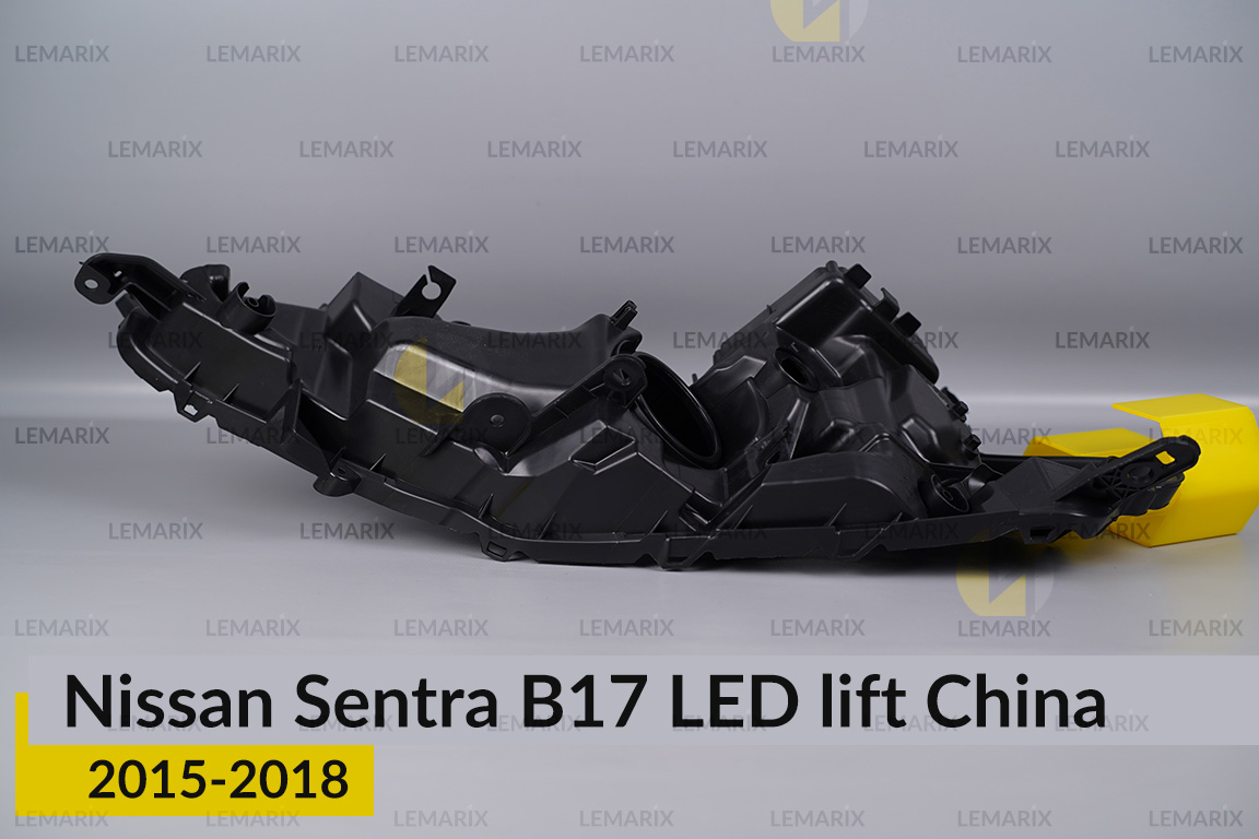 Корпус фари Nissan Sentra B17 LED China (2015-2018) рест лівий