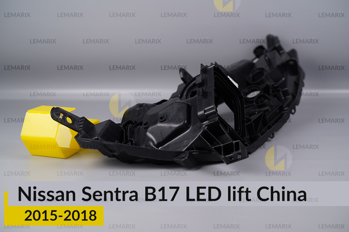 Корпус фари Nissan Sentra B17 LED China (2015-2018) рест лівий