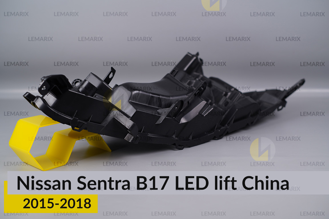 Корпус фари Nissan Sentra B17 LED China (2015-2018) рест лівий