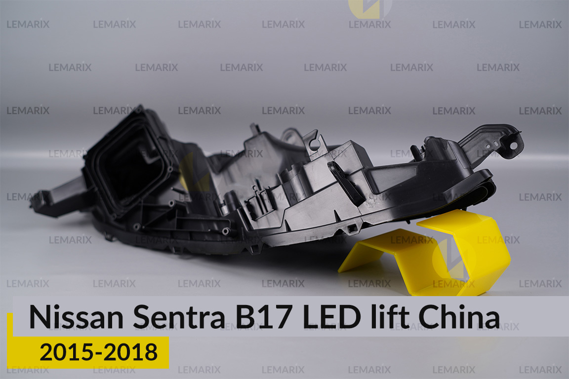 Корпус фари Nissan Sentra B17 LED China (2015-2018) рест лівий