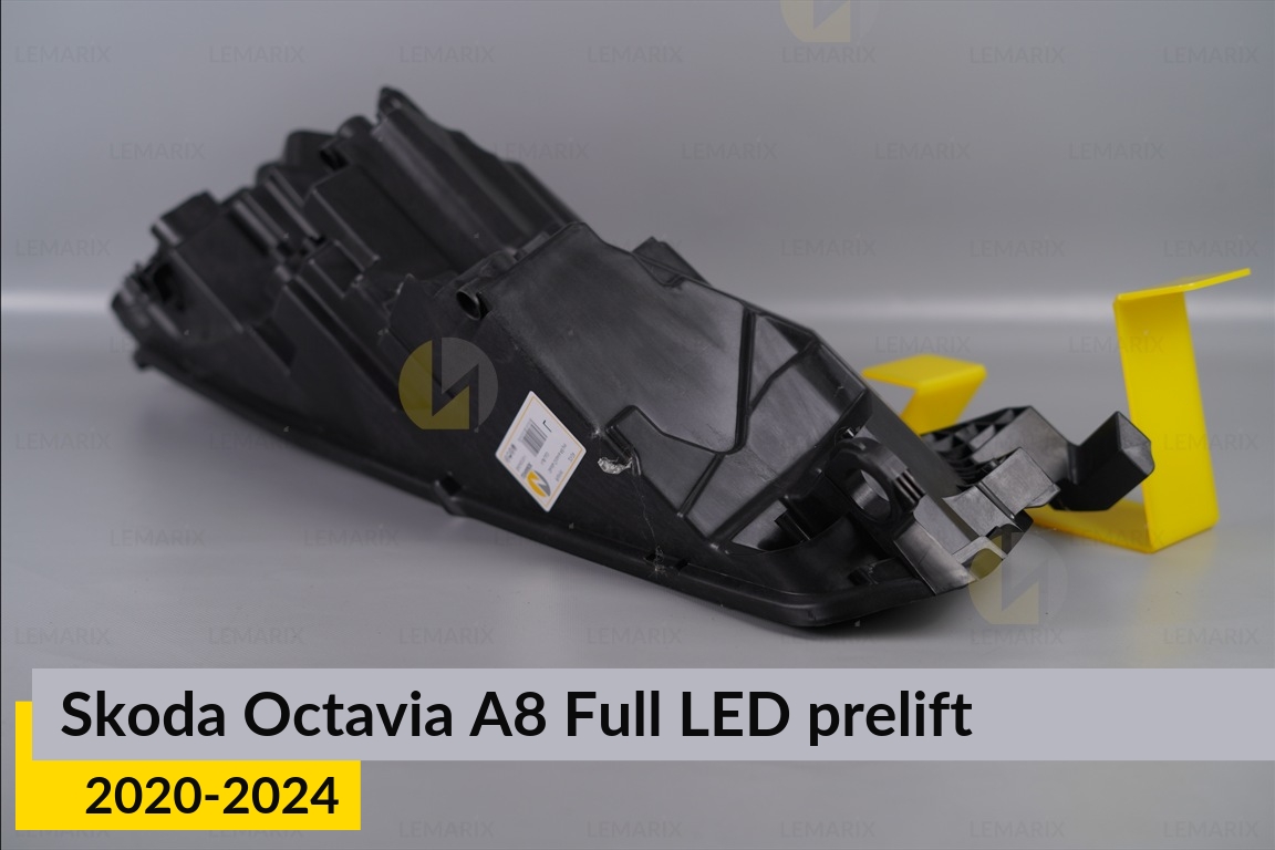 Корпус фари Skoda Octavia A8 Full LED (2020-2024) дорест правий