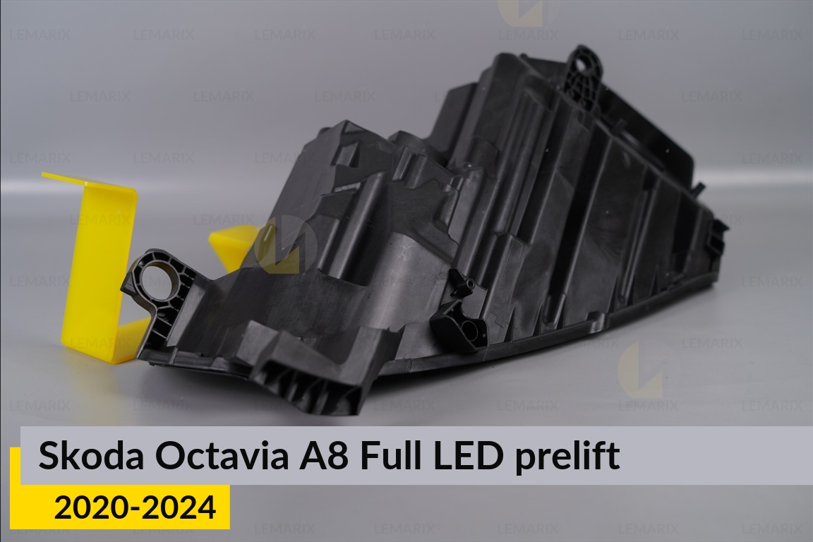Корпус фари Skoda Octavia A8 Full LED (2020-2024) дорест правий