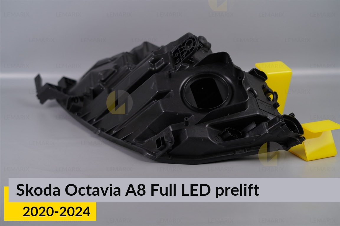 Корпус фари Skoda Octavia A8 Full LED (2020-2024) дорест правий