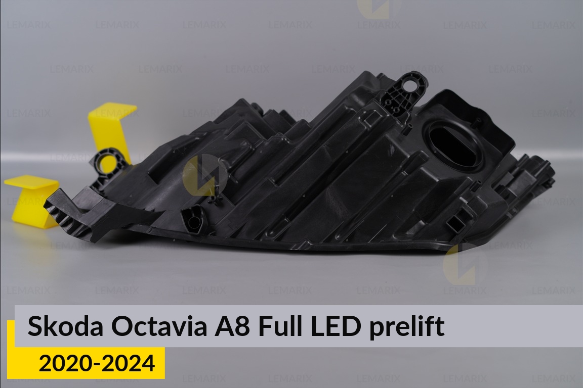 Корпус фари Skoda Octavia A8 Full LED (2020-2024) дорест правий