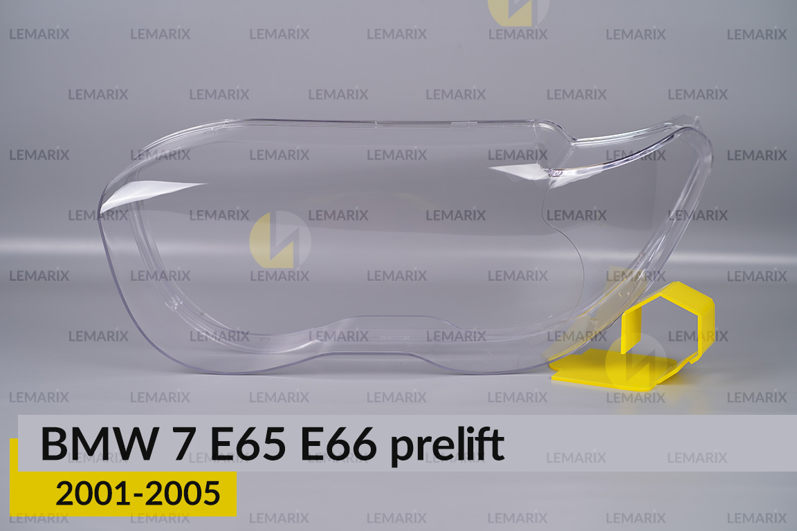 Скло фари BMW 7 E65 E66 (2001-2005) дорест ліве