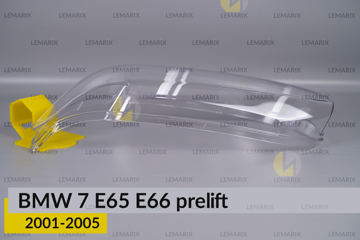 Скло фари BMW 7 E65 E66 (2001-2005) дорест ліве