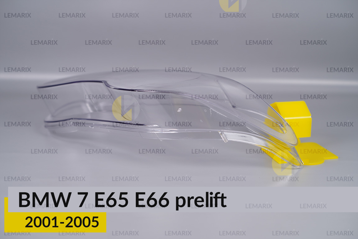 Скло фари BMW 7 E65 E66 (2001-2005) дорест ліве