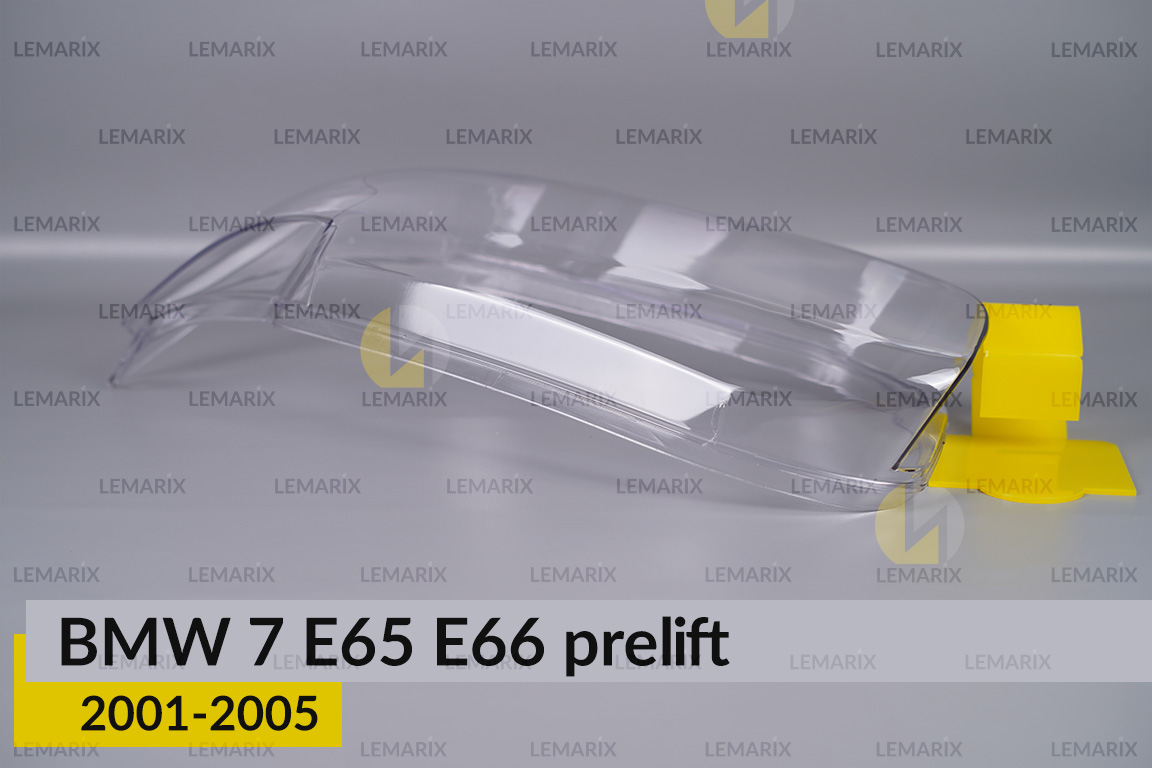 Скло фари BMW 7 E65 E66 (2001-2005) дорест ліве
