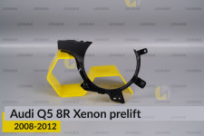 Декоративная маска линзы Audi Q5 8R Xenon (2008-2012) дорест правая