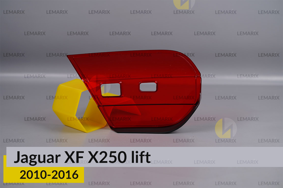 Скло заднього ліхтаря внутрішнє в кришці Jaguar XF X250 (2010-2016) рест праве