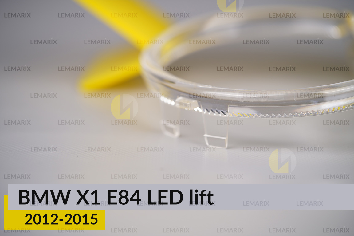 Кільце світловод фари BMW X1 E84 LED (2012-2015) рест велике зовнішнє angel eyes ліве/праве