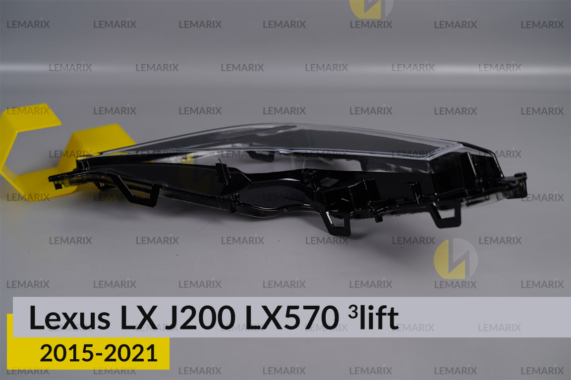 Скло протитуманної фари Lexus LX J200 LX570 (2015-2021) 3 рест ліве