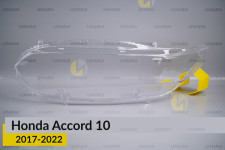 Скло фари Honda Accord 10 (2017-2022) ліве
