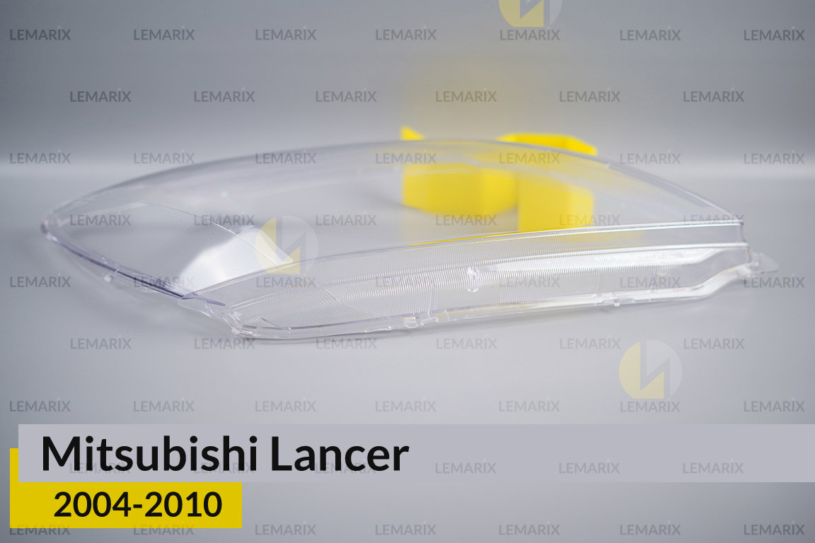 Скло фари Mitsubishi Lancer (2004-2010) праве