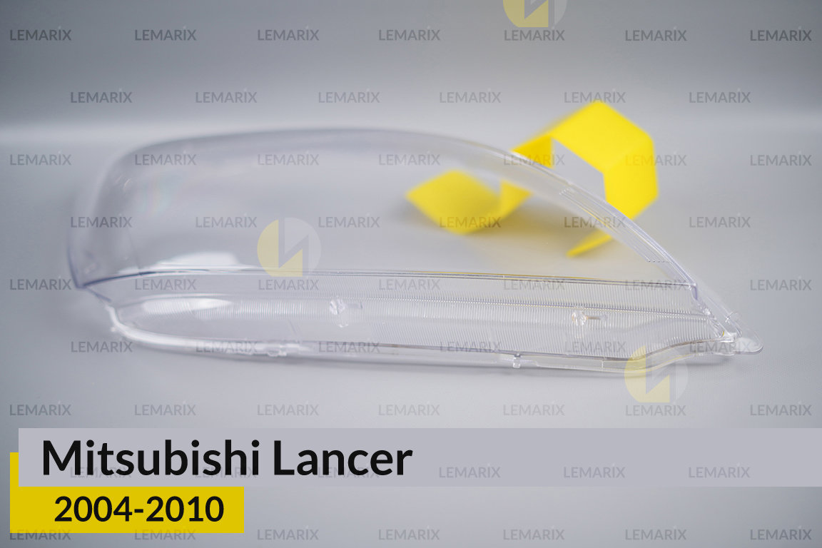 Скло фари Mitsubishi Lancer (2004-2010) праве