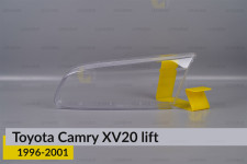 Скло фари Toyota Camry XV20 (1996-2001) рест ліве