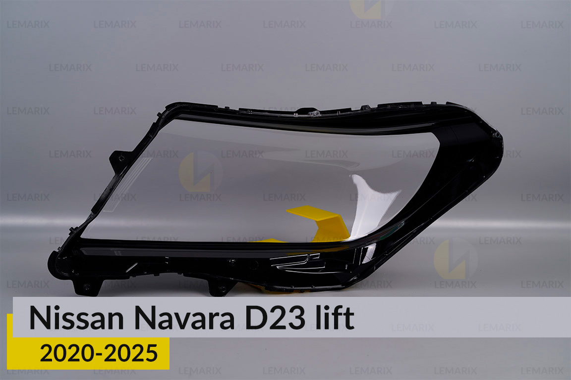 Скло фари Nissan Navara D23 (2020-2025) рест праве